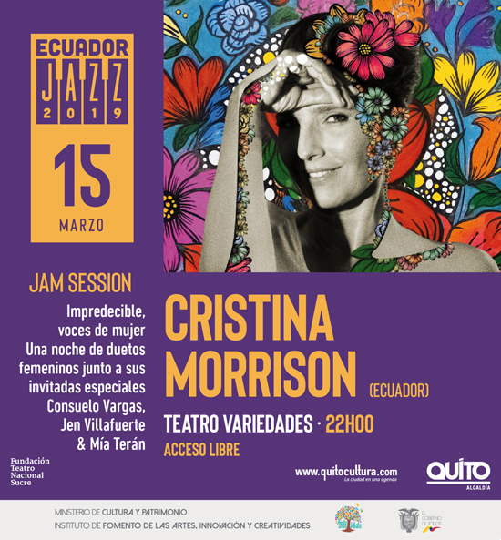 ECUADOR JAZZ CRISTINA MORRISON